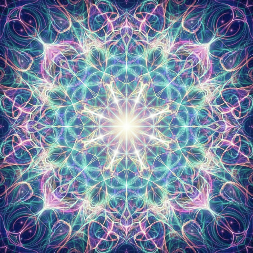 We combine cutting-edge AI with therapeutic principles - decorative illustration