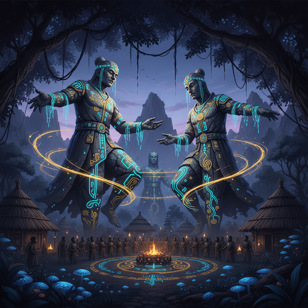 We support both individuals and coaches in their journey - decorative illustration