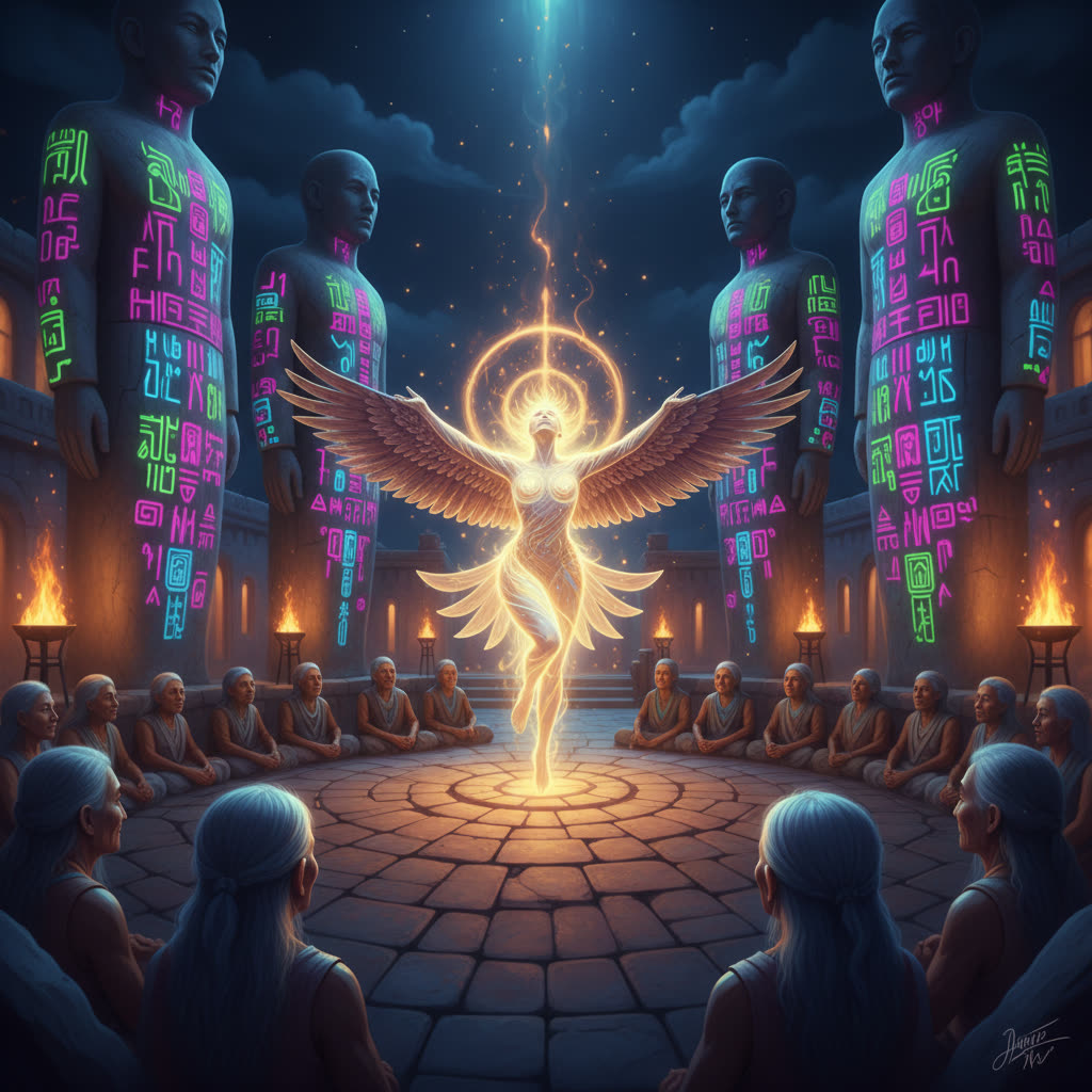 Continuously advancing AI technology for therapeutic practice - decorative illustration