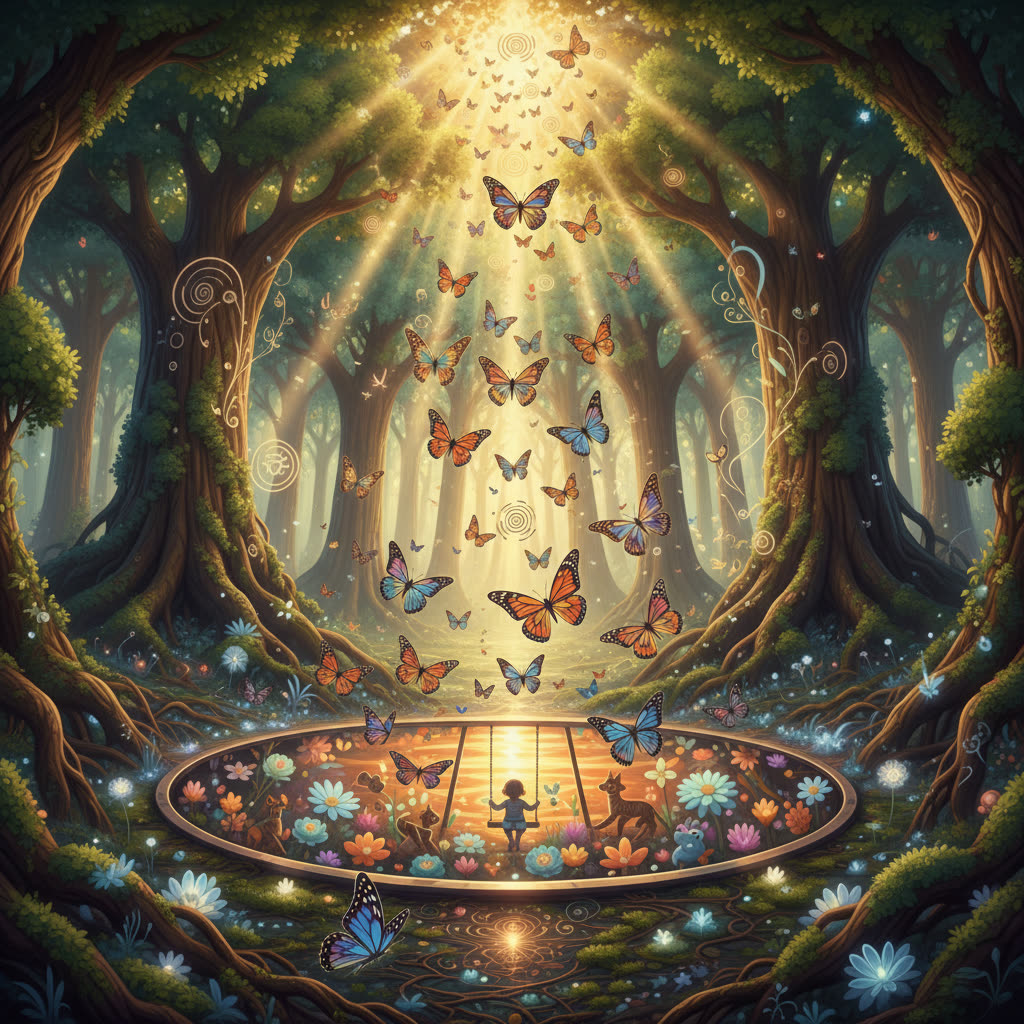 Make sense of your meditation visions - decorative illustration